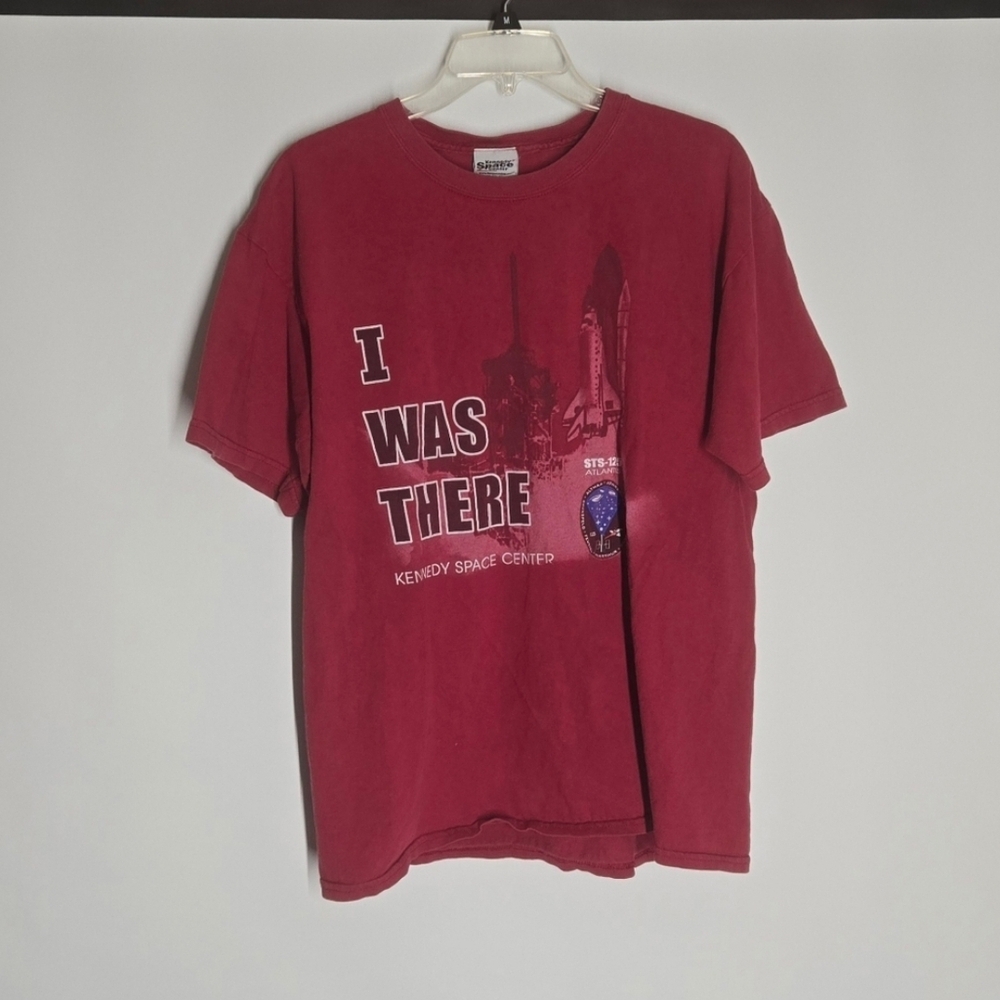 Kennedy Space Center Red Graphic Tee